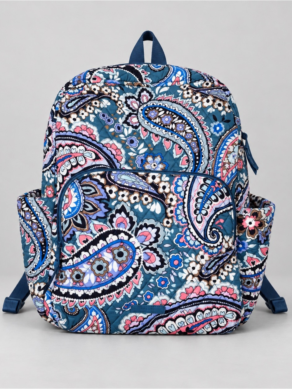 Vera Bradley Essential Backpack Paisley Cottage Quilted Travel School